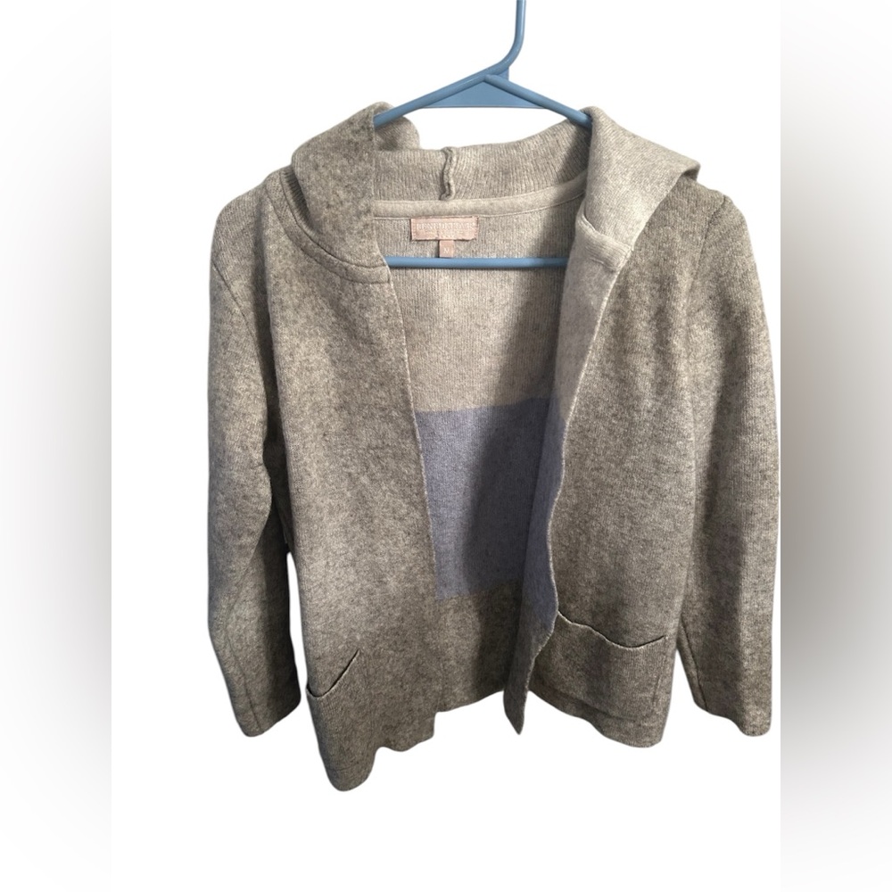 Bendetta B Soft Gray Wool Blend Sweater